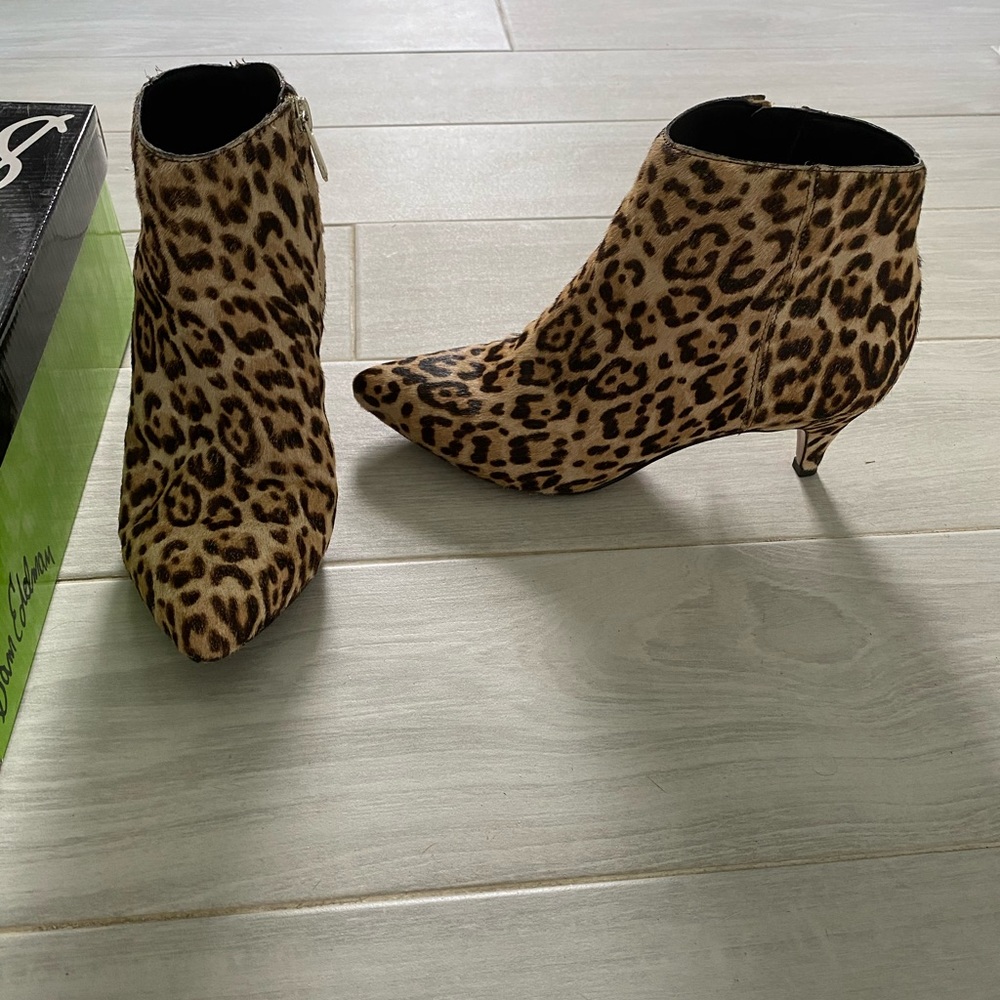 Sam Edelman Cheetah Print Booties